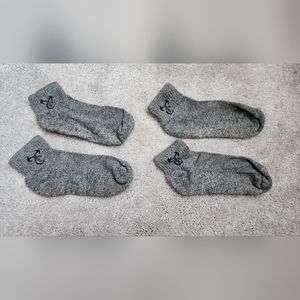Two pair of light Grey socks
